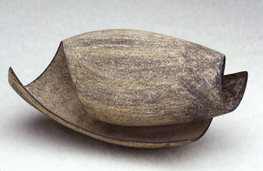 Grey Spiral, 2001, 22 x 12 cm