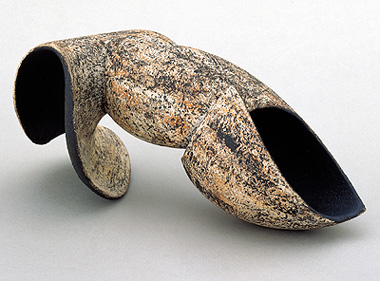 Unwinding shell, 1997, 19x9 cm