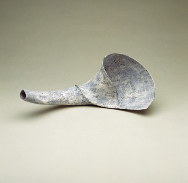 Blue trumpet, 1999, 50x22 cm